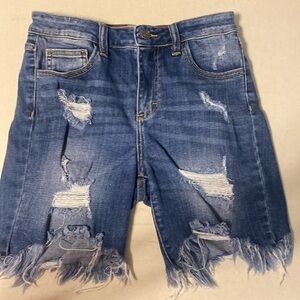 Women’s jean cello shorts